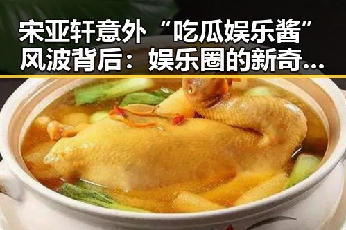 宋亚轩意外“吃瓜娱乐酱”风波背后：娱乐圈的新奇互动还是炒作的迷雾？🤔