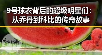 9号球衣背后的超级明星们：从乔丹到科比的传奇故事